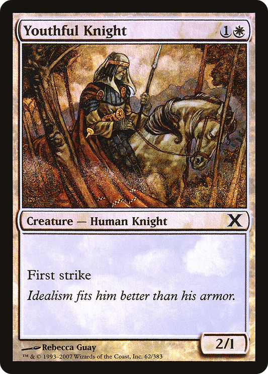 Youthful Knight (10E-62★) (Foil)