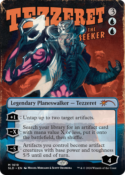 Tezzeret the Seeker (SLD-1619) (Borderless)