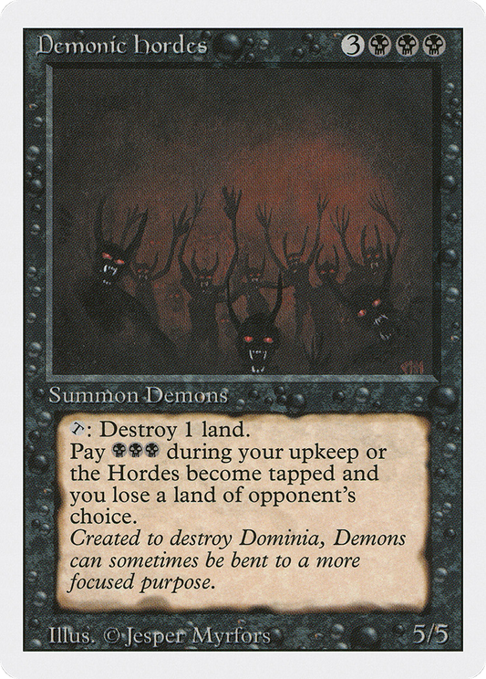 Demonic Hordes (3ED-104)