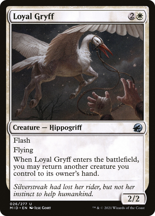 Loyal Gryff (MID-026) (Foil)
