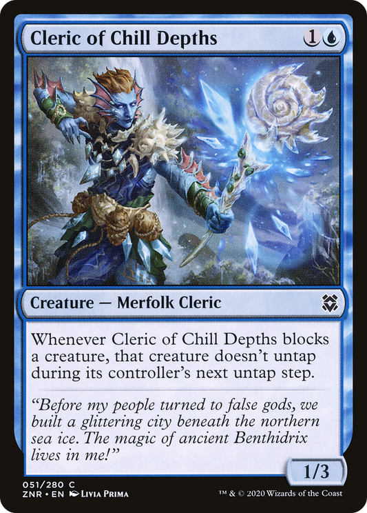 Cleric of Chill Depths (ZNR-051)