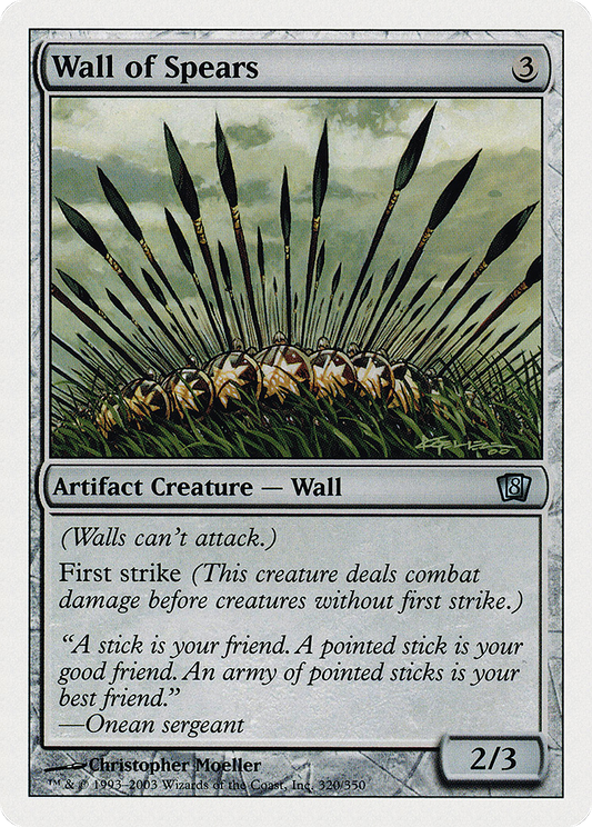Wall of Spears (8ED-320)