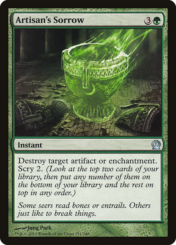 Artisan's Sorrow (THS-151) (Foil)