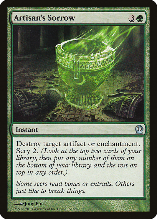 Artisan's Sorrow (THS-151) (Foil)