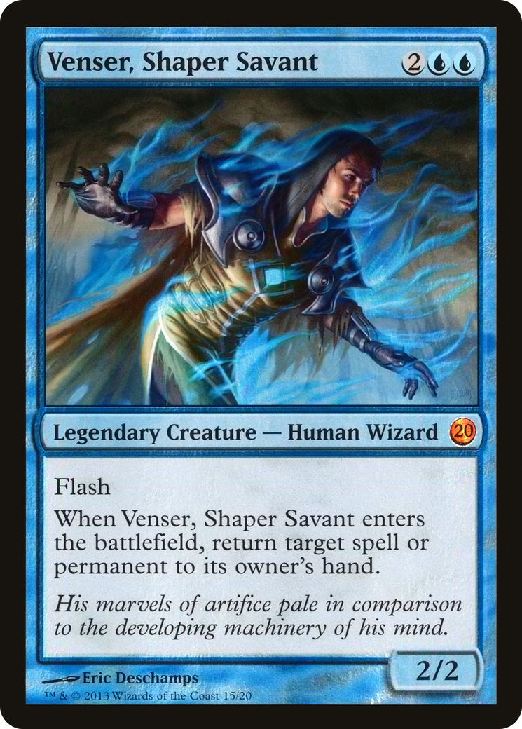 Venser, Shaper Savant (V13-015) (Foil)