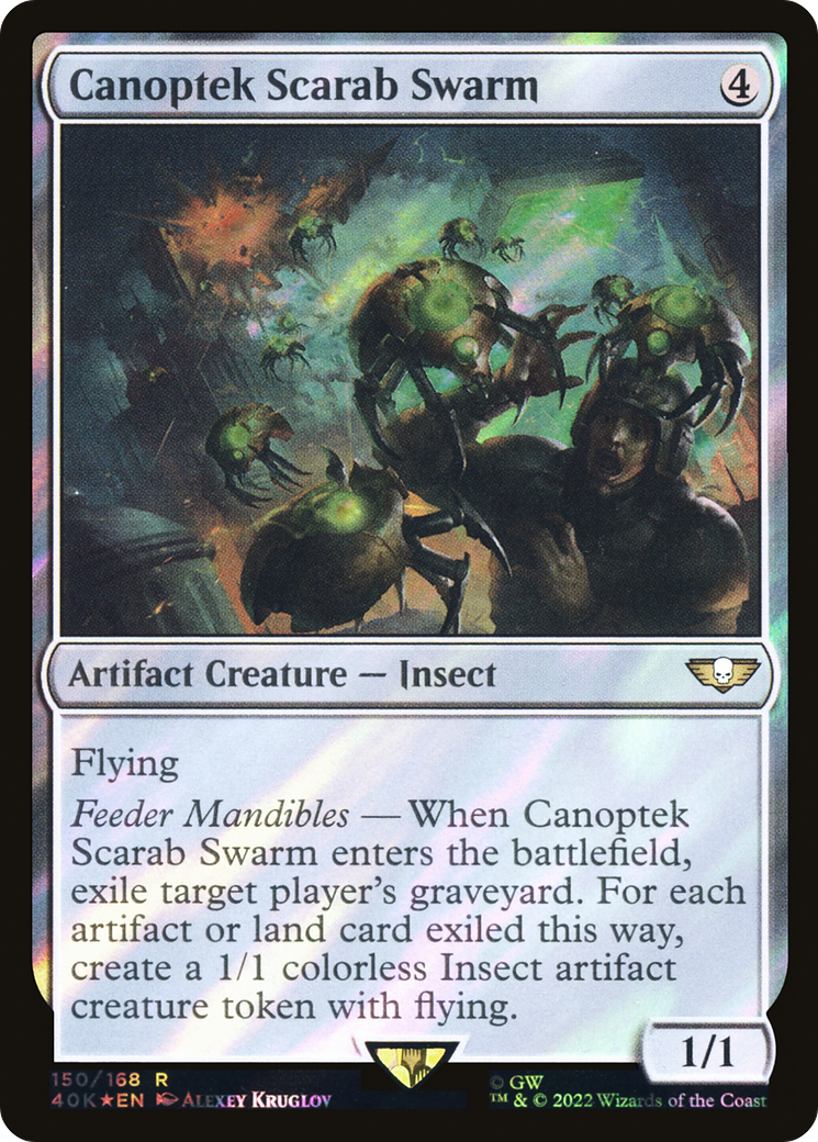 Canoptek Scarab Swarm (40K-150★) (Surge Foil)