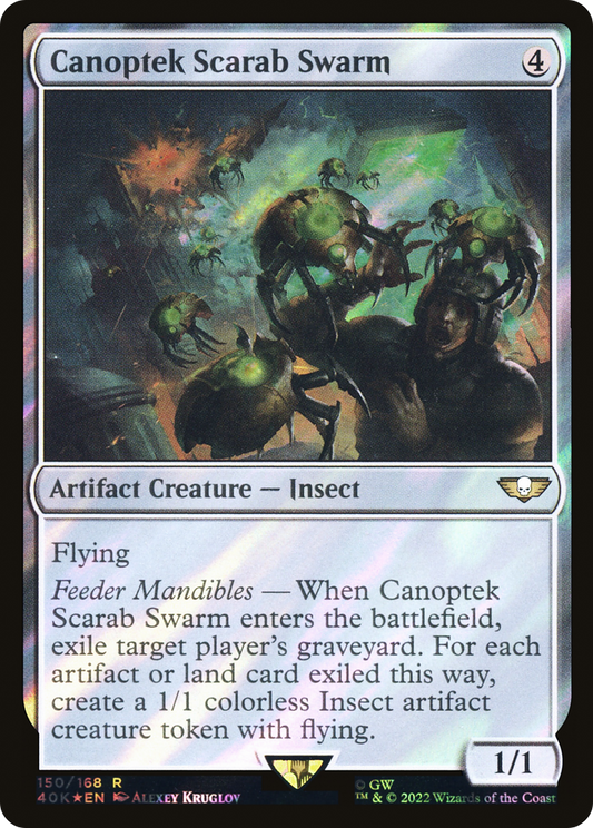 Canoptek Scarab Swarm (40K-150★) (Surge Foil)