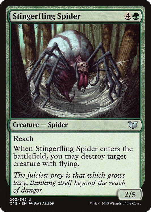 Stingerfling Spider (C15-203)