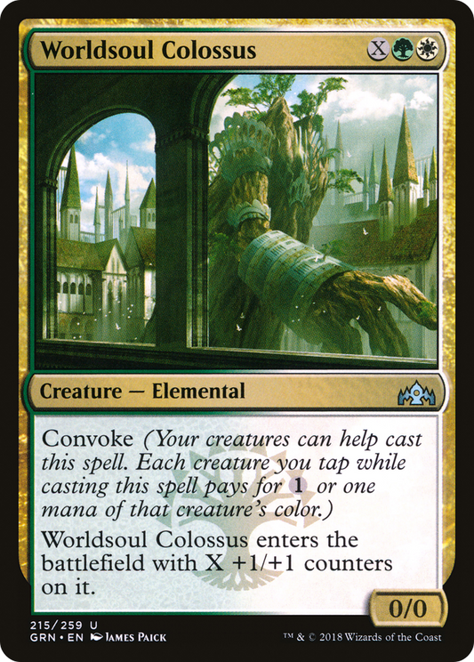 Worldsoul Colossus (GRN-215) (Foil)