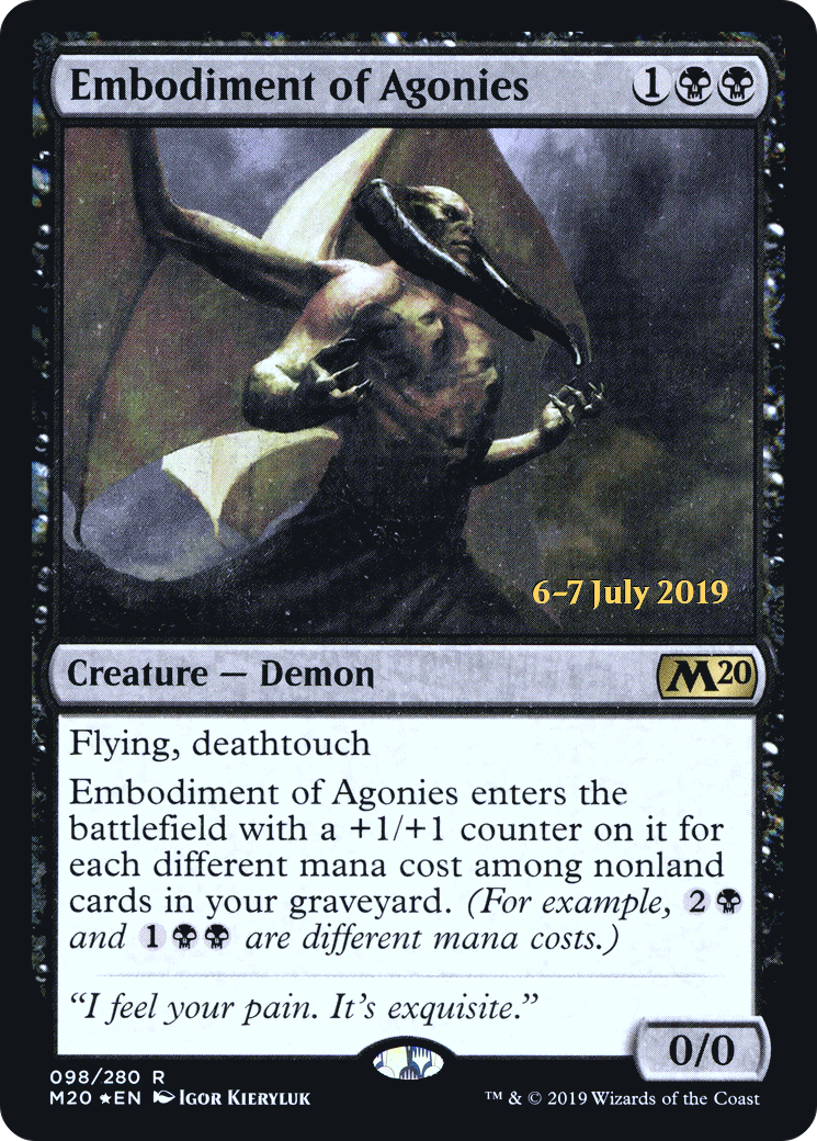 Embodiment of Agonies (PRE-98S) (Foil)