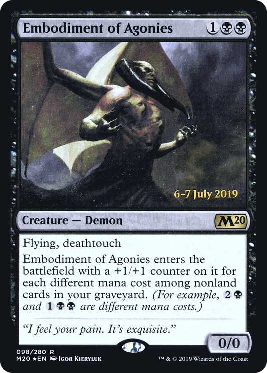 Embodiment of Agonies (PRE-98S) (Foil)