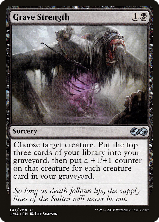 Grave Strength (UMA-101) (Foil)