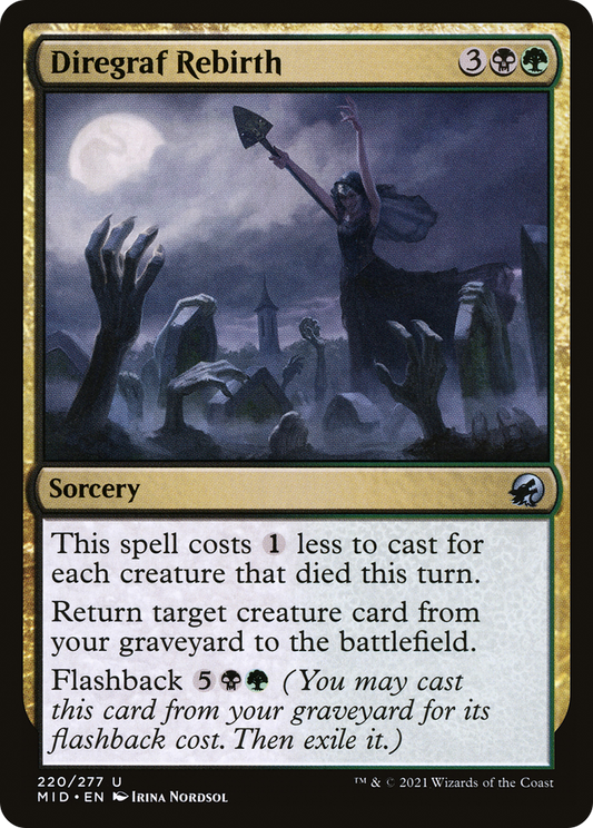 Diregraf Rebirth (MID-220) (Foil)