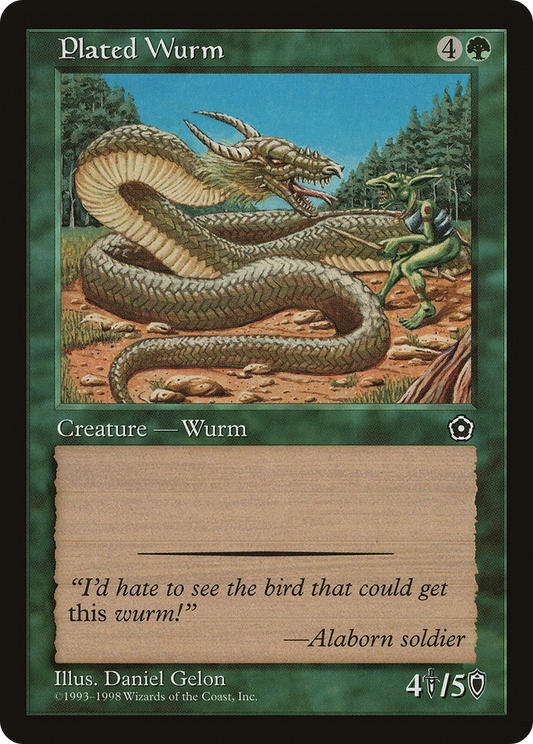 Plated Wurm (P02-141)