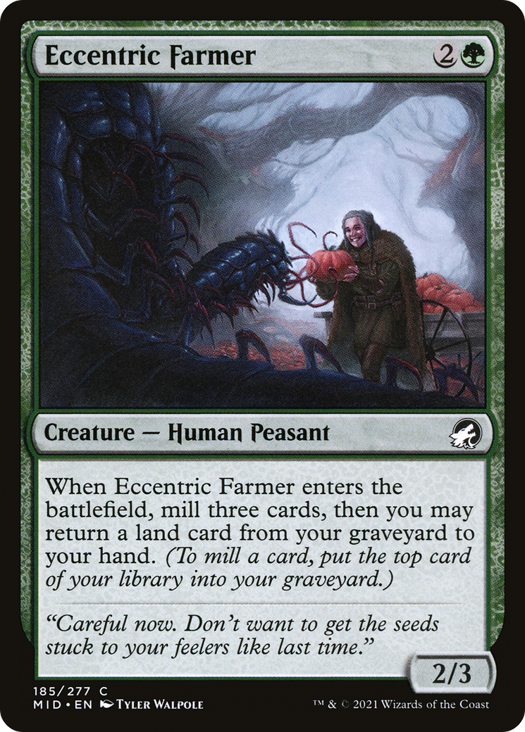 Eccentric Farmer (MID-185) (Foil)
