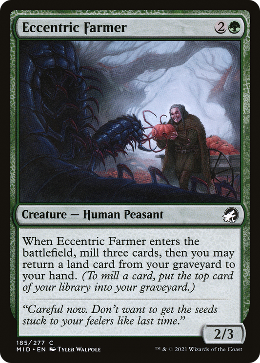 Eccentric Farmer (MID-185) (Foil)