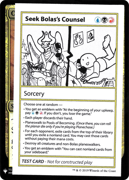 Seek Bolas's Counsel (CMB1-098)