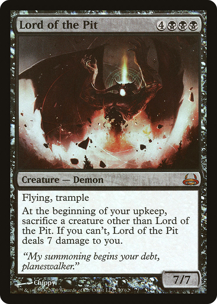 Lord of the Pit (DDC-030) (Foil)