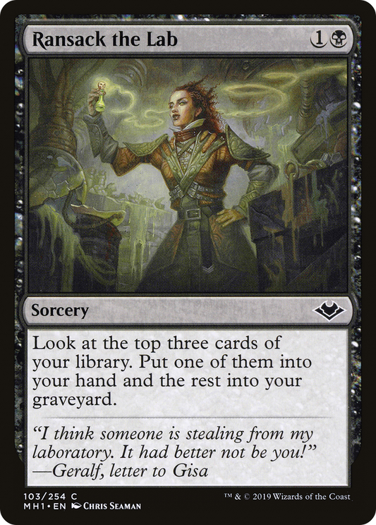 Ransack the Lab (MH1-103)
