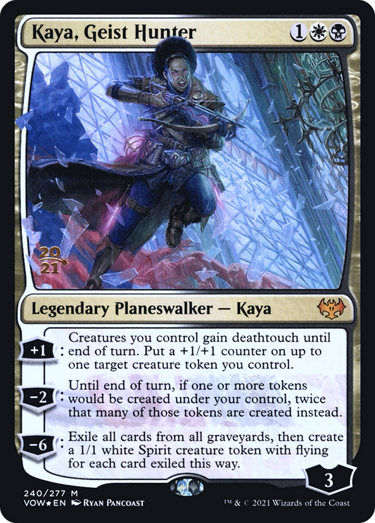 Kaya, Geist Hunter (PRE-240S) (Foil)