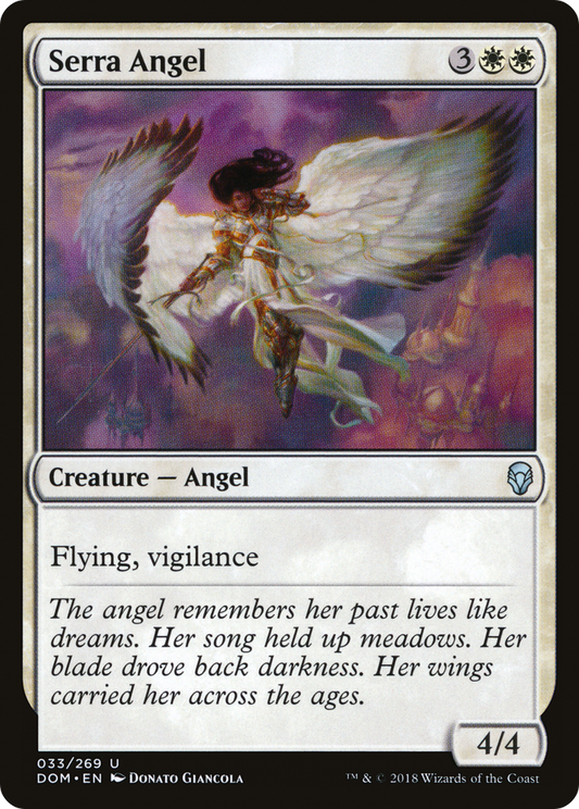 Serra Angel (DOM-033) (Foil)