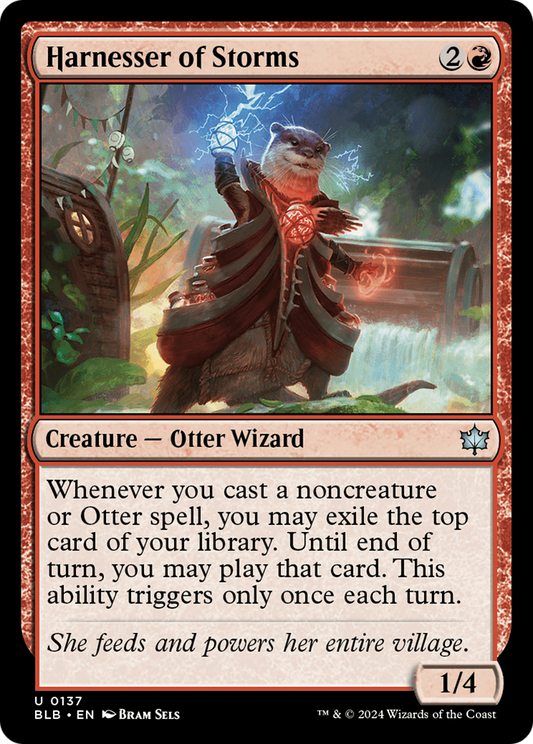 Harnesser of Storms (BLB-137) (Foil)