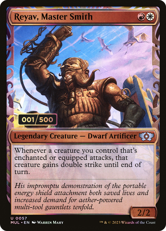 Reyav, Master Smith (MUL-187Z) (Showcase) (Foil) (Serialized)