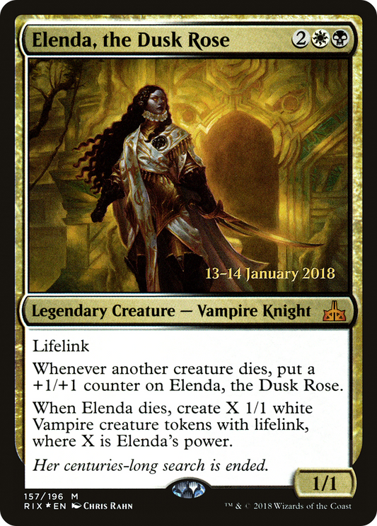Elenda, the Dusk Rose (PRE-157S) (Foil)