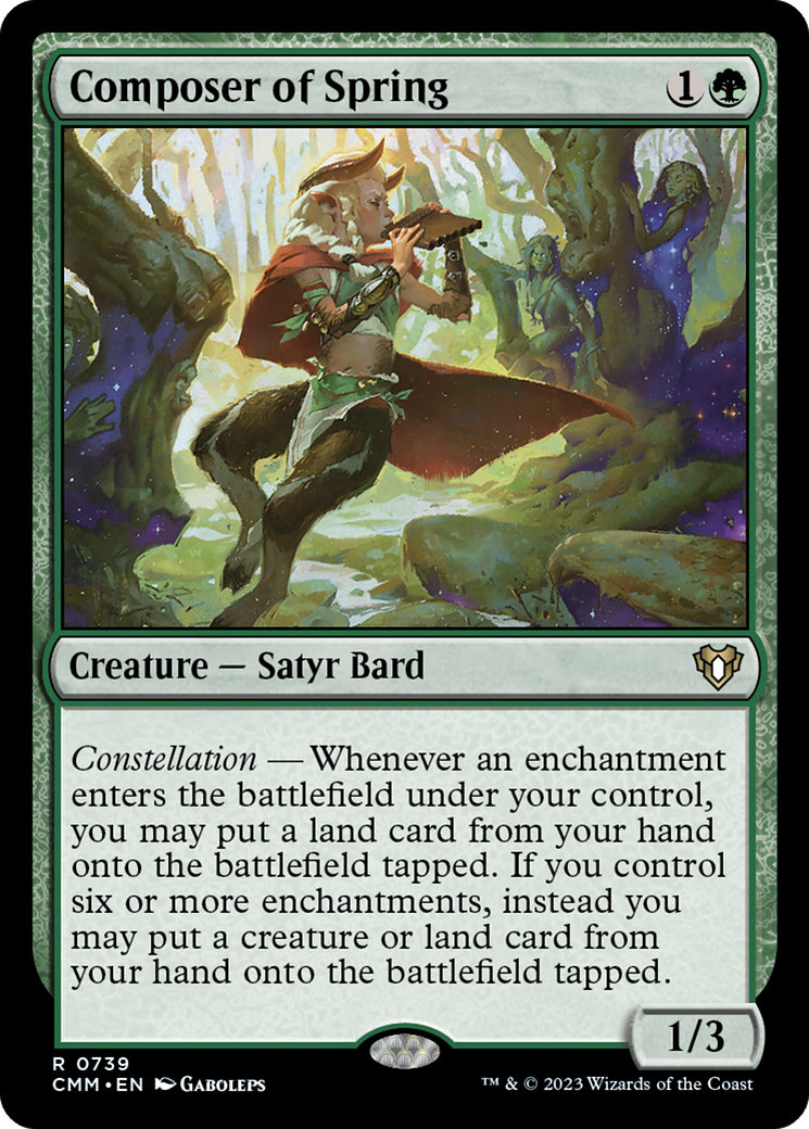 Composer of Spring (CMM-739)