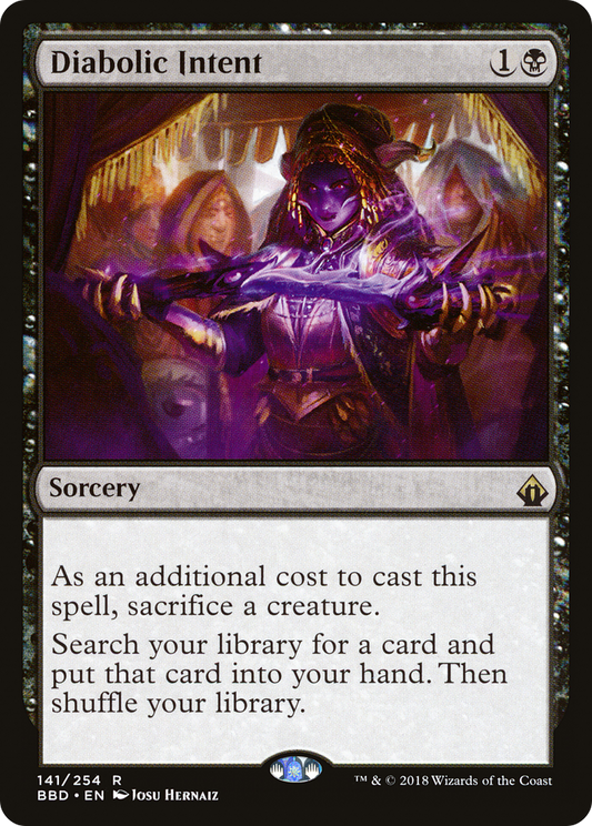 Diabolic Intent (BBD-141) (Foil)