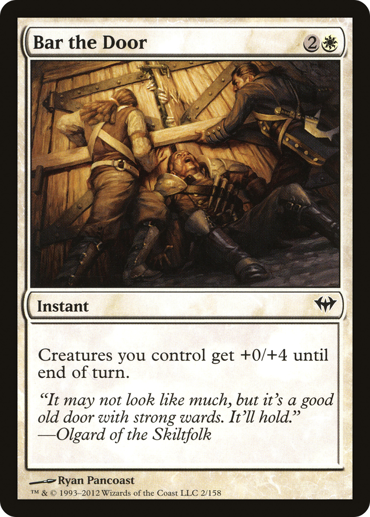 Bar the Door (DKA-002) (Foil)