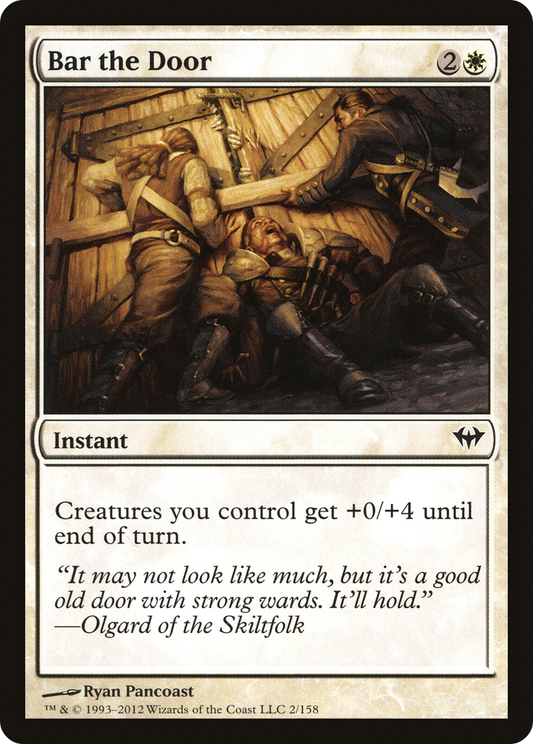 Bar the Door (DKA-002) (Foil)