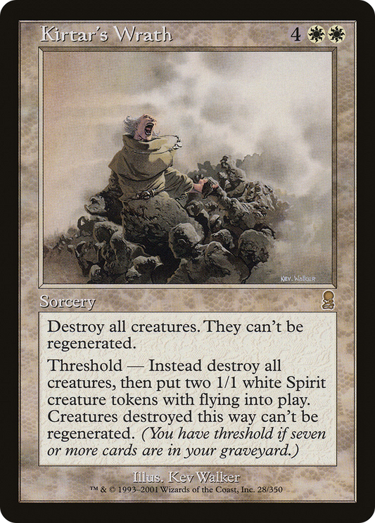Kirtar's Wrath (ODY-028) (Foil)