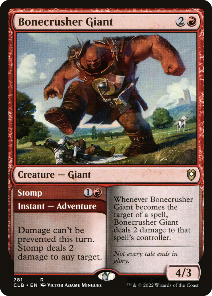 Bonecrusher Giant // Stomp (CLB-781)