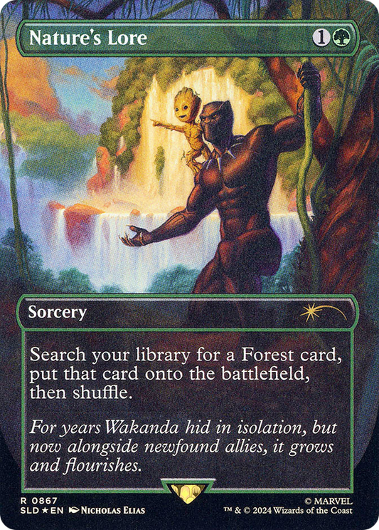 Nature's Lore (SLD-867) (Borderless) (Foil)