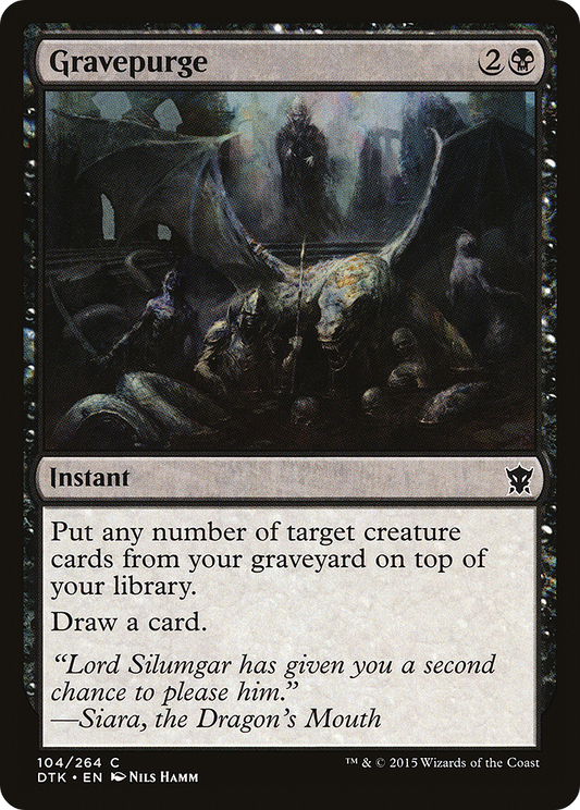 Gravepurge (DTK-104) (Foil)