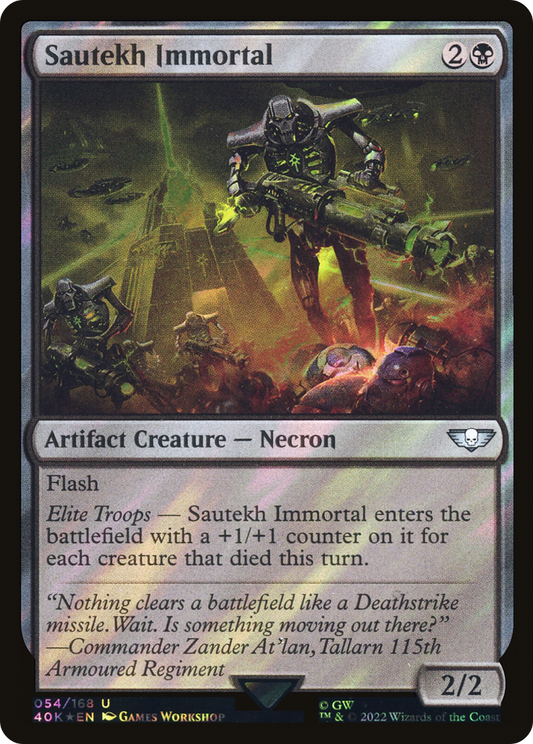Sautekh Immortal (40K-54★) (Surge Foil)