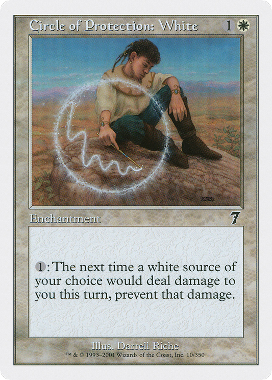 Circle of Protection: White (7ED-010)