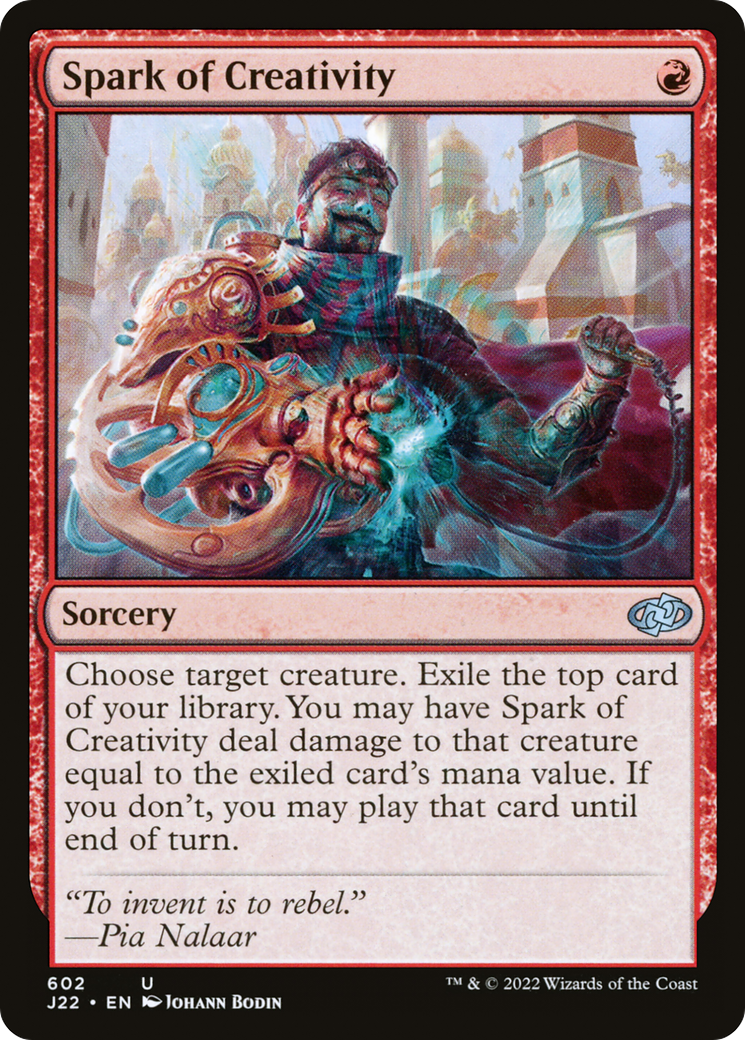 Spark of Creativity (J22-602)