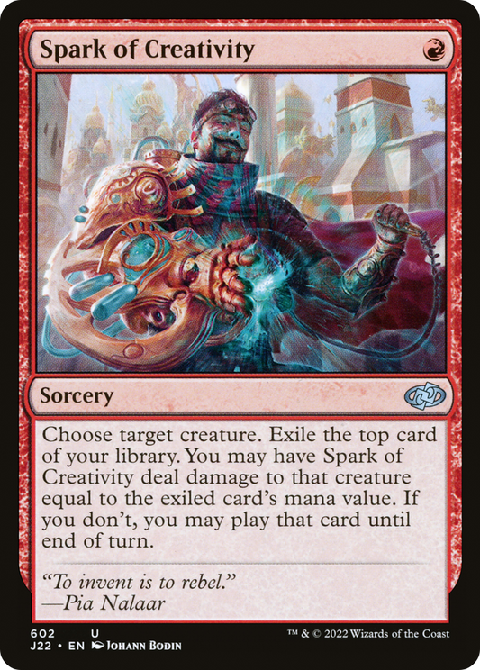 Spark of Creativity (J22-602)