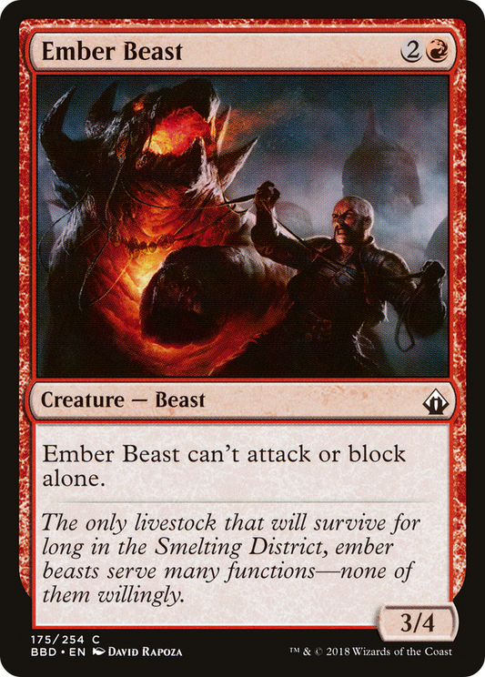 Ember Beast (BBD-175) (Foil)