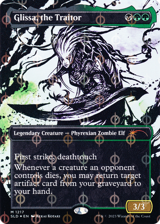Glissa, the Traitor (SLD-1217) (Borderless) (Compleat Foil)