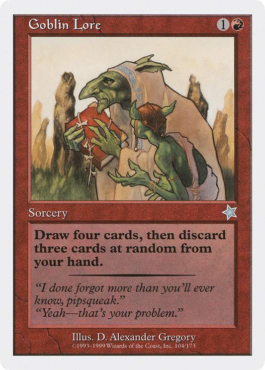 Goblin Lore (S99-104)