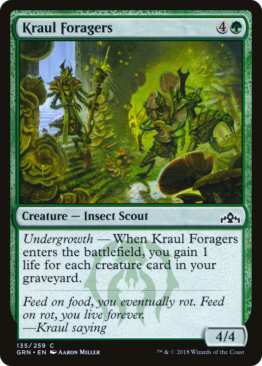 Kraul Foragers (GRN-135) (Foil)