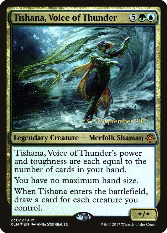 Tishana, Voice of Thunder (PRE-230S) (Foil)