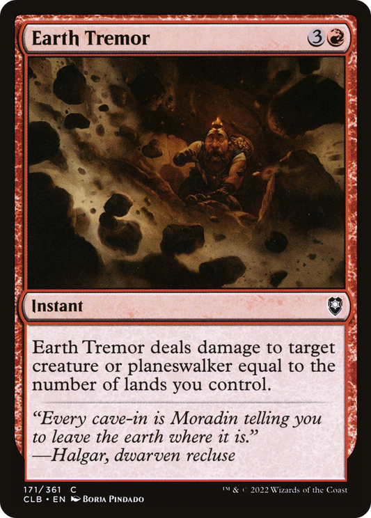 Earth Tremor (CLB-171)