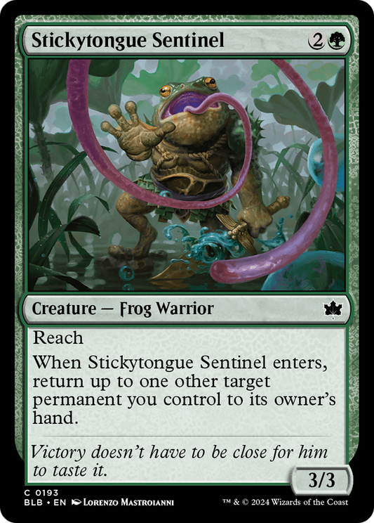 Stickytongue Sentinel (BLB-193)