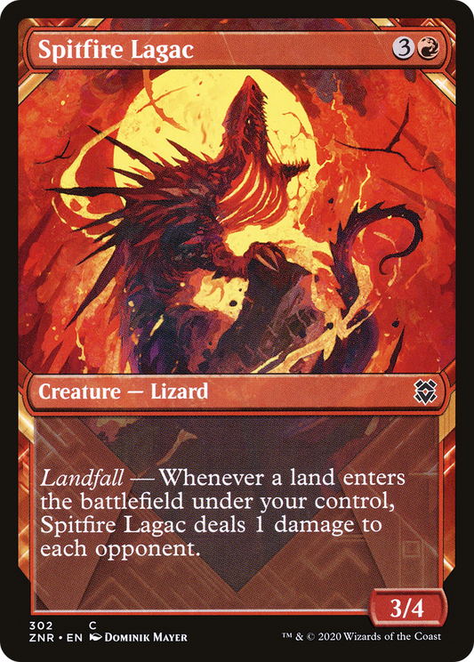 Spitfire Lagac (ZNR-302) (Showcase) (Foil)