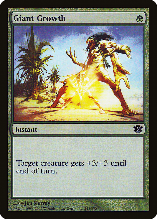 Giant Growth (9ED-243★) (Foil)