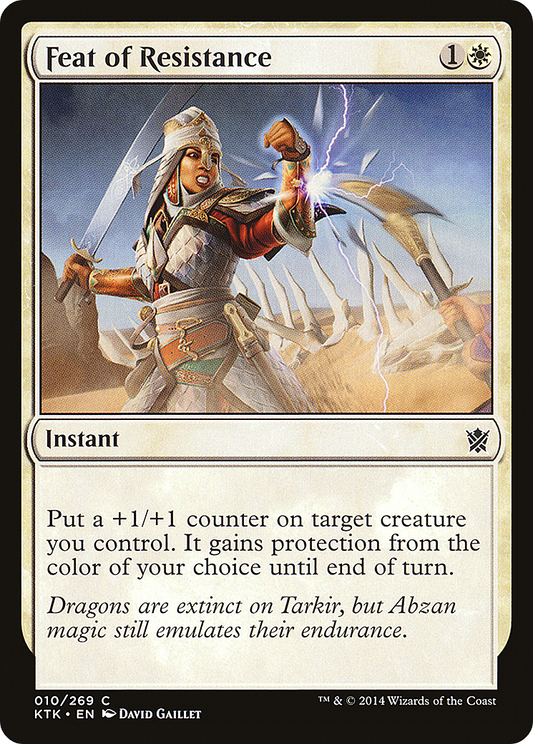 Feat of Resistance (KTK-010) (Foil)
